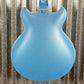 Westcreek Guitars 333 Semi Hollow Body Double Cutaway Blue #0037 Used