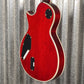 ESP LTD EC-1000T CMT Flame Top See Thru Black Cherry Guitar EC1000TCTMFMSTBC #1634 Used