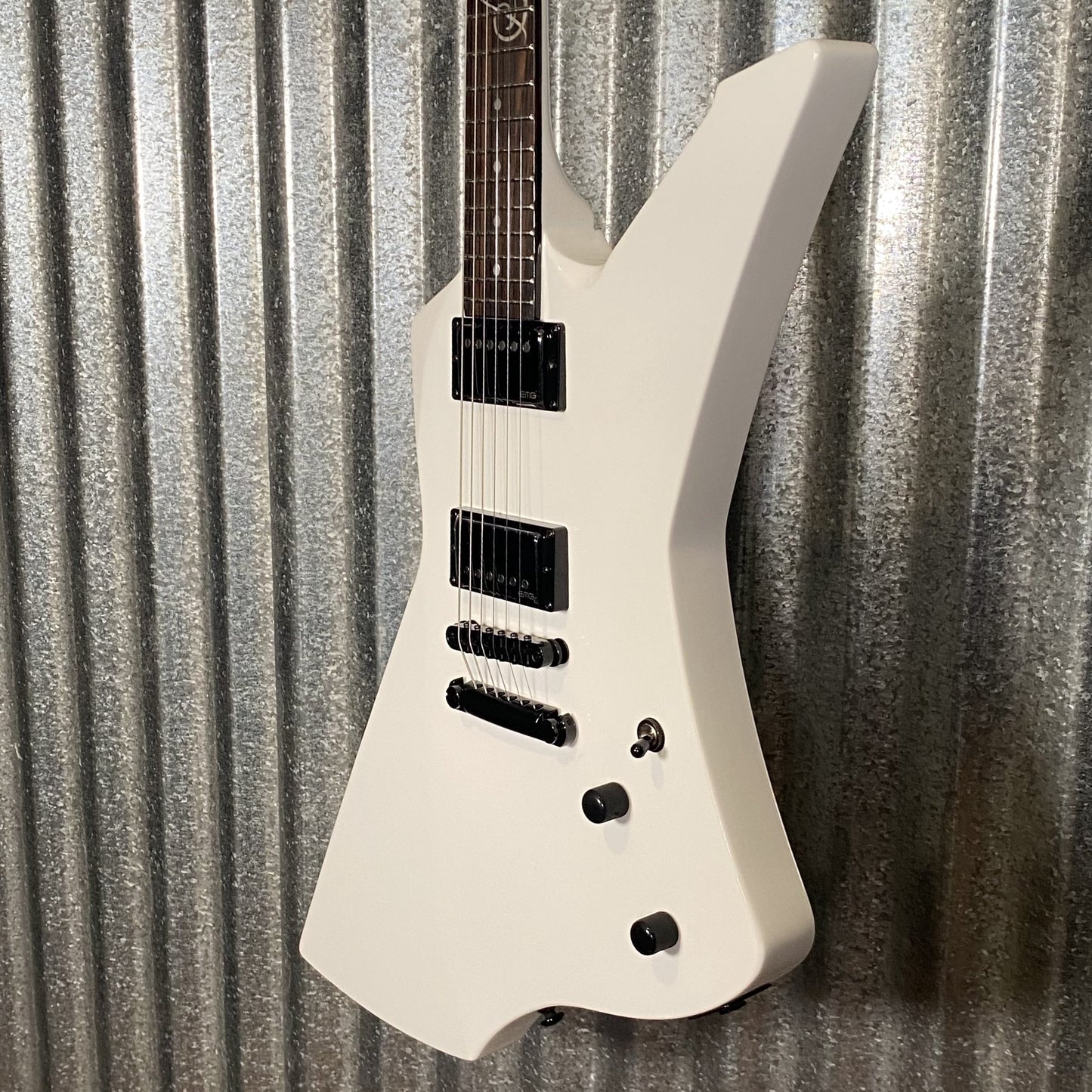 ESP LTD Snakebyte James Hetfield Snow White Guitar & Case SNAKEBYTESW #3239 Used