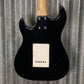 Silvertone SS11 S Style Black Electric Guitar & Bag #0000 Used