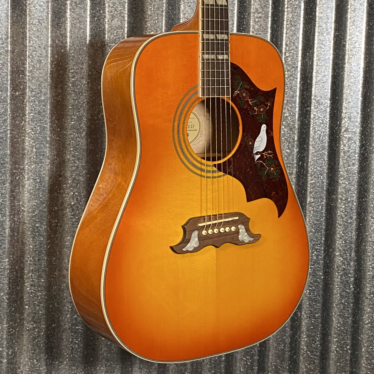 Epiphone Dove Pro Violinburst Acoustic Electric Guitar #2693 Used
