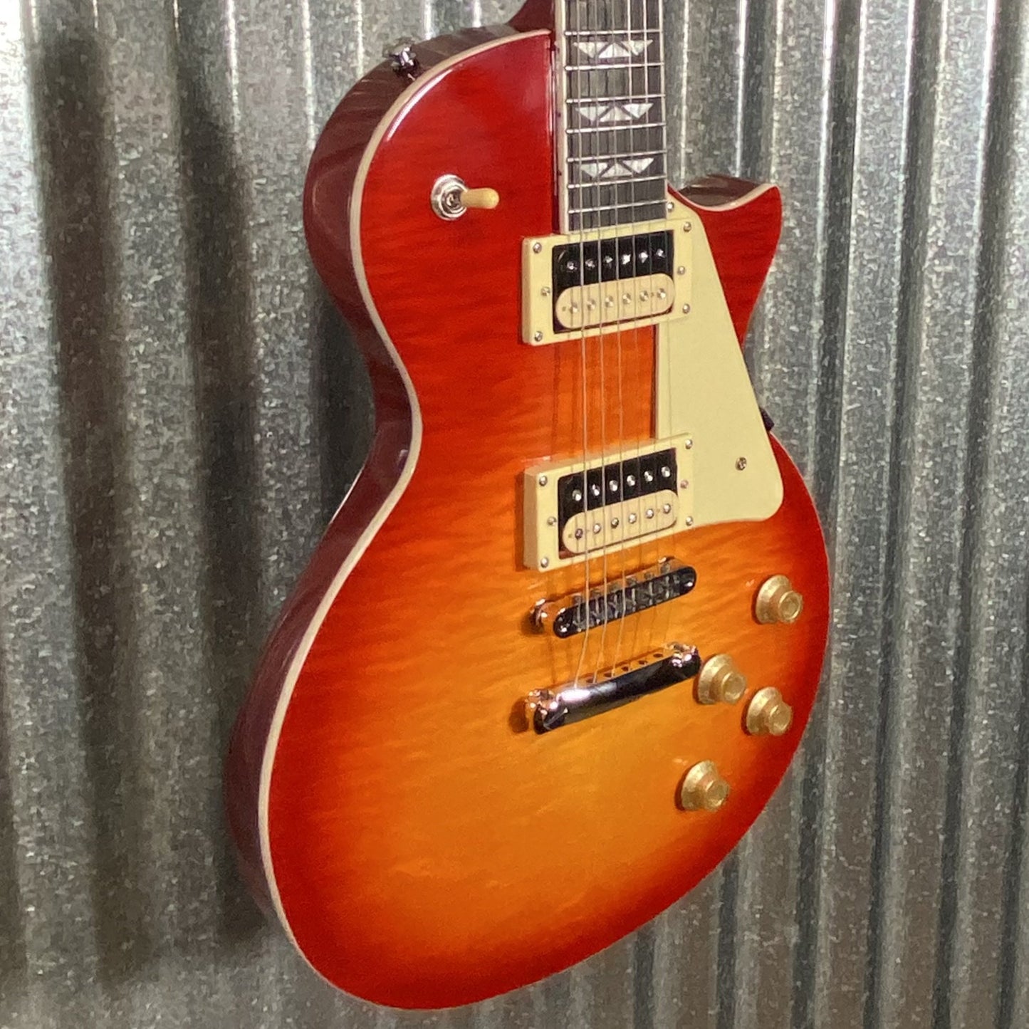 Westcreek Guitars Underdog LP Cherryburst Guitar #0027 Used