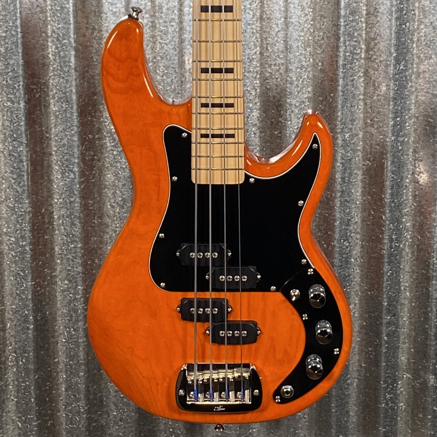 G&L USA Custom Shop Matador Clear Orange 4 String Bass & Case #0001 Used