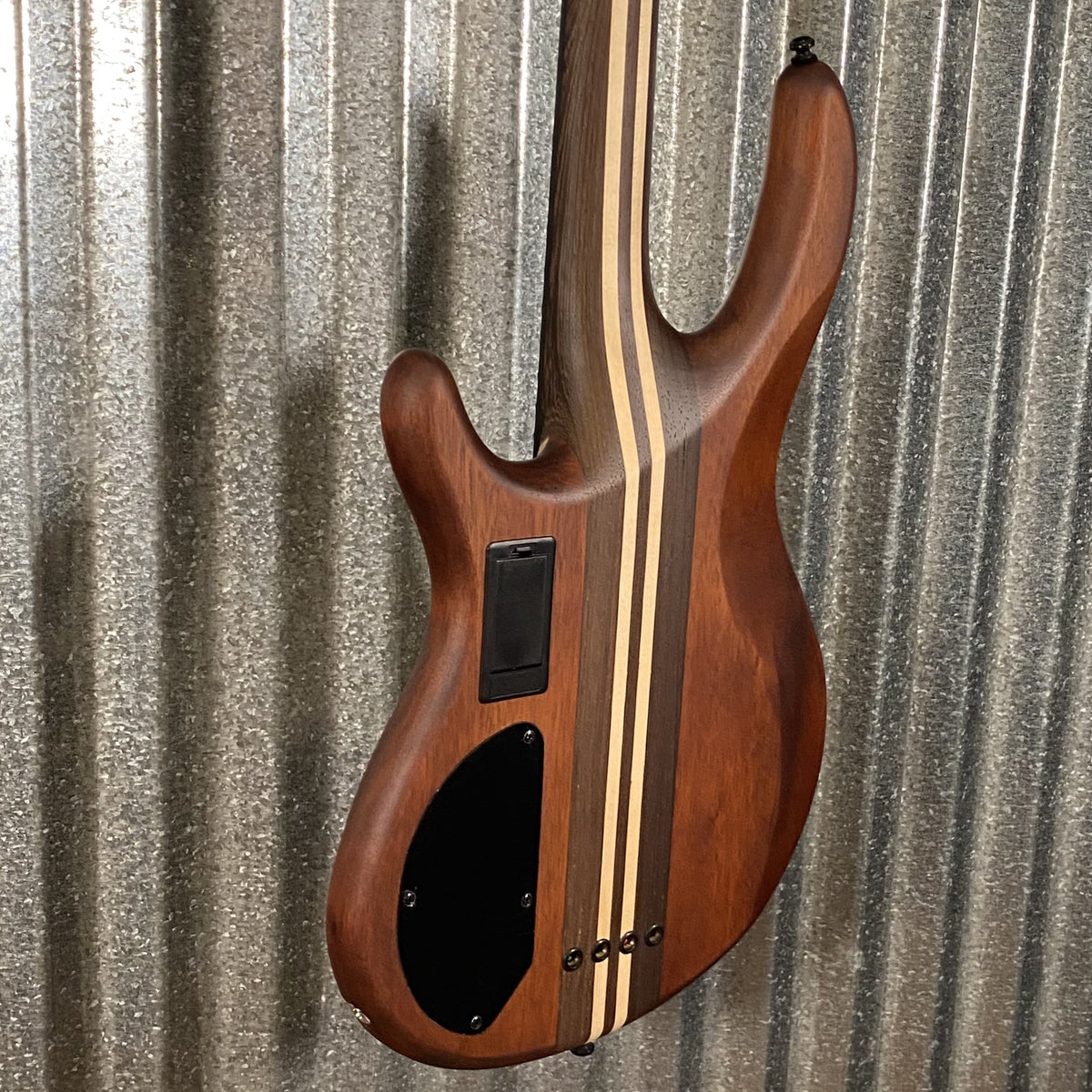 Cort Artisan A4 Ultra Ash Etched Natural Black 4 String Bass A4ULTRAENB #5017