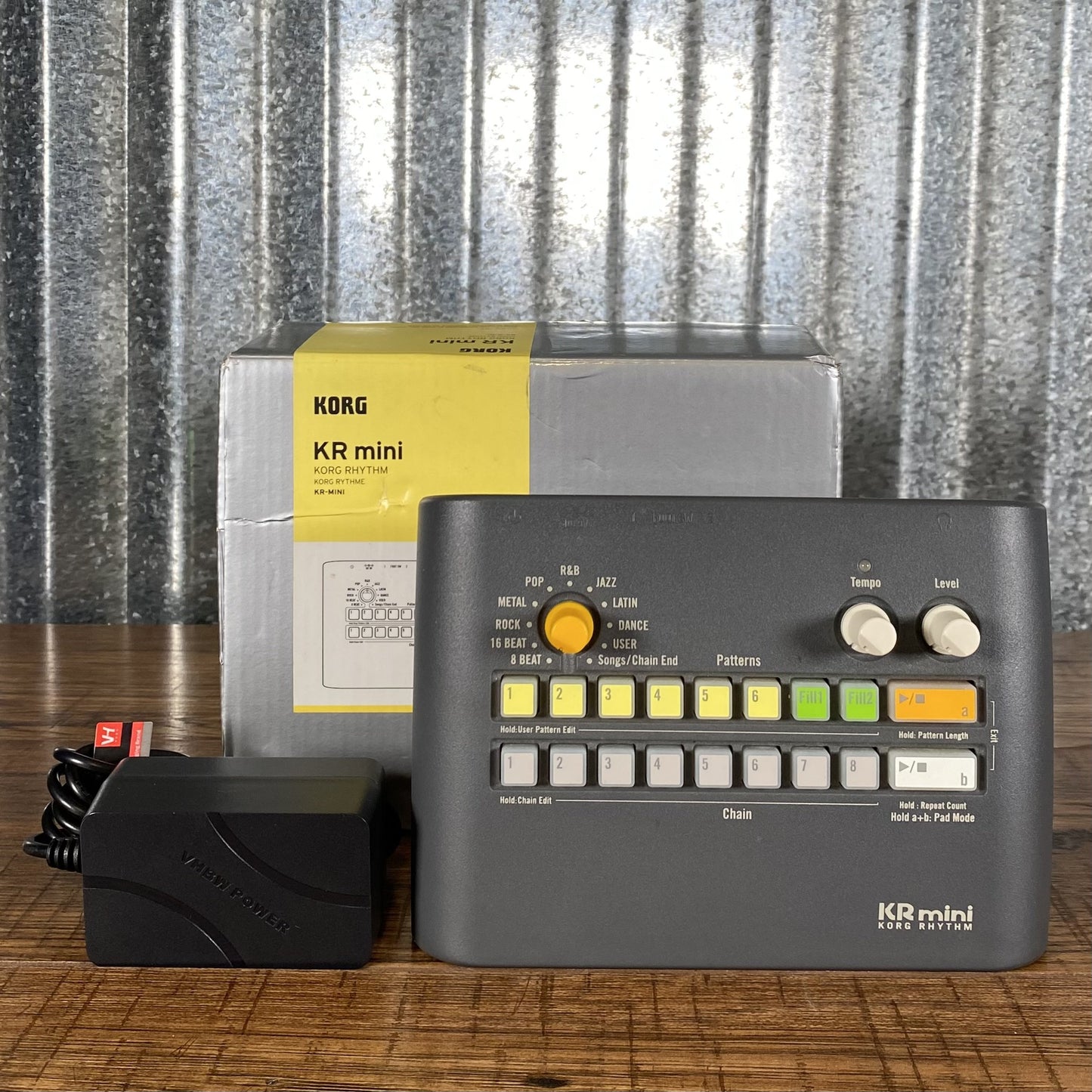 Korg KR Mini Rhythm Drum Machine Used