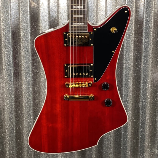 Westcreek Guitars Mirage T Bird Style Dual Humbucker Guitar Red #0093 Used
