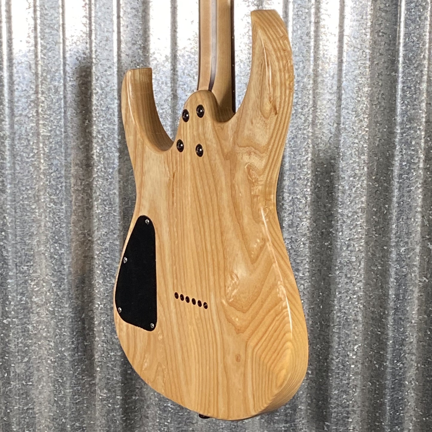 ST Guitars Metal Rooted Spalted Green Bolt On Hard Tail Guitar #60001 Used