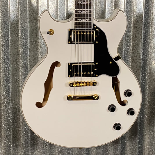 Westcreek Guitars 333 Semi Hollow Body Double Cutaway White #0010 Used