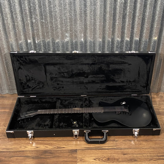 ESP LTD EC Black Metal Eclipse Seymour Duncan Black Satin Guitar & Case #0418 Used