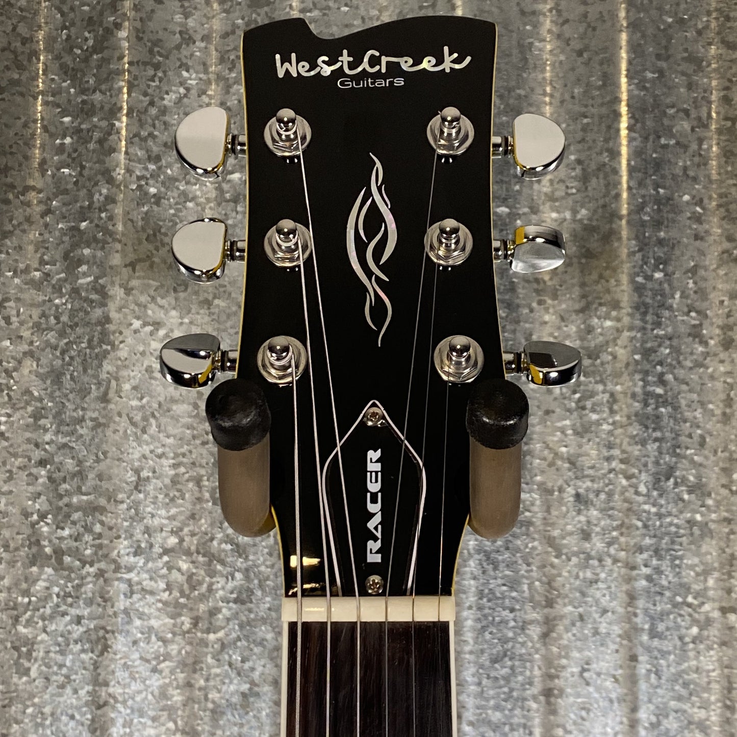 Westcreek Guitars Racer SG Offset Style Bumble-B Yellow #0024 Used