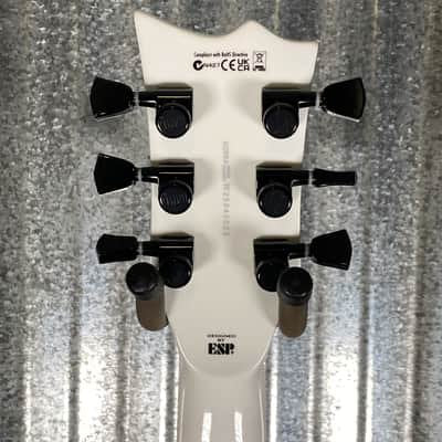 ESP LTD Iron Cross Jame Hetfield Snow White Guitar & Case IRONCROSSSW #2023 Used