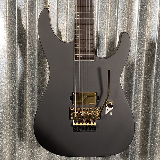 ESP LTD M-1001 Charcoal Metallic Satin Guitar & Case #2046 Used
