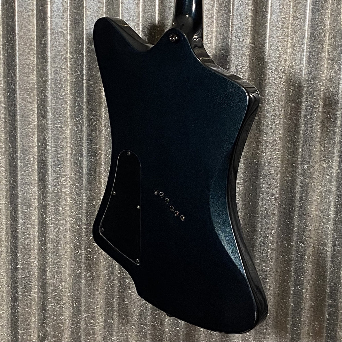 Westcreek Guitars Mirage T Bird Style Dual Humbucker Guitar Black #0045 Used