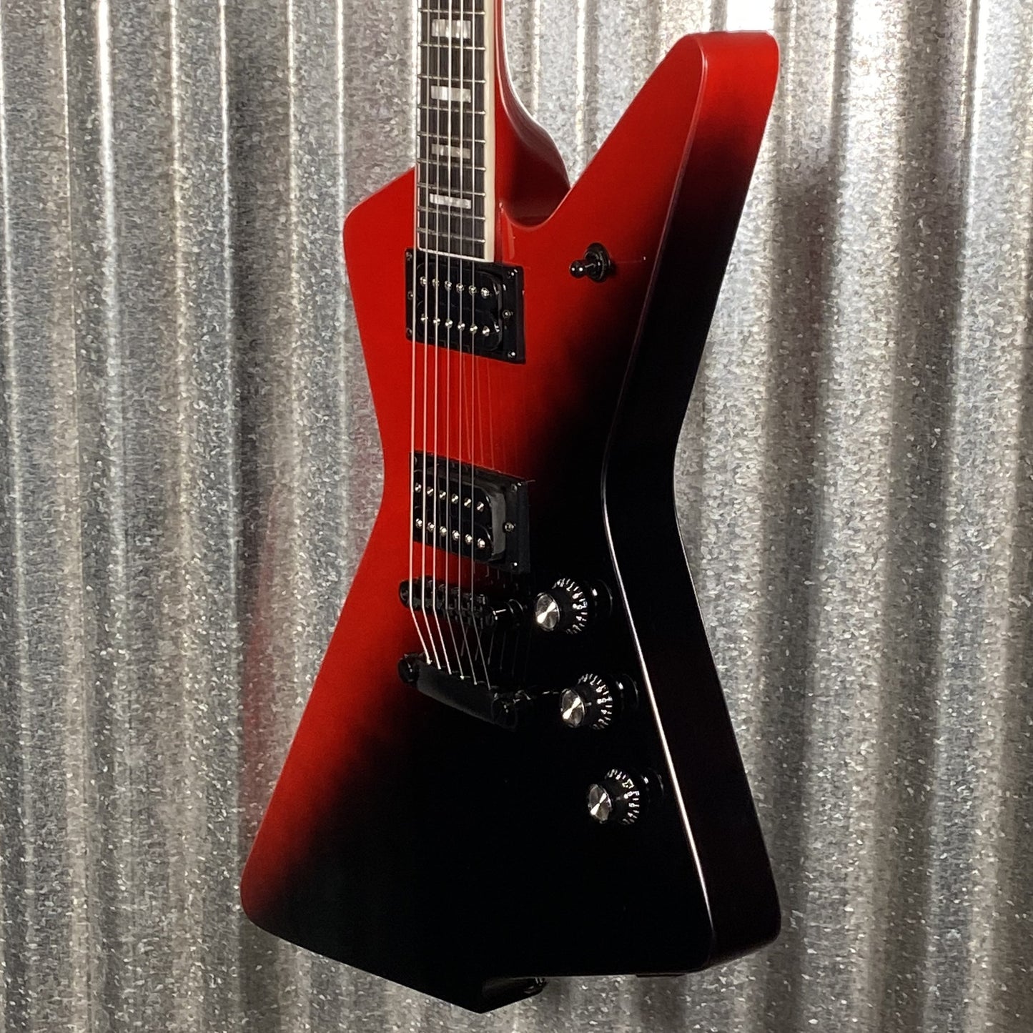 Westcreek Guitars Revenge Explorer Style Gradient Red Guitar #0013 Used