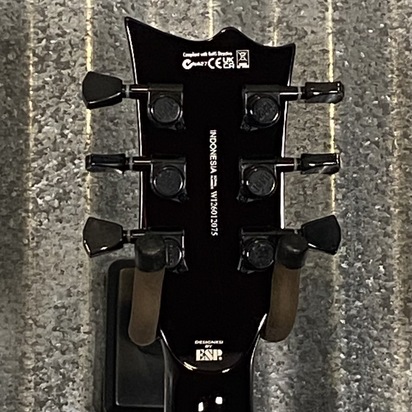 ESP LTD EC-400 Quilt Vintage Burst Guitar #2075