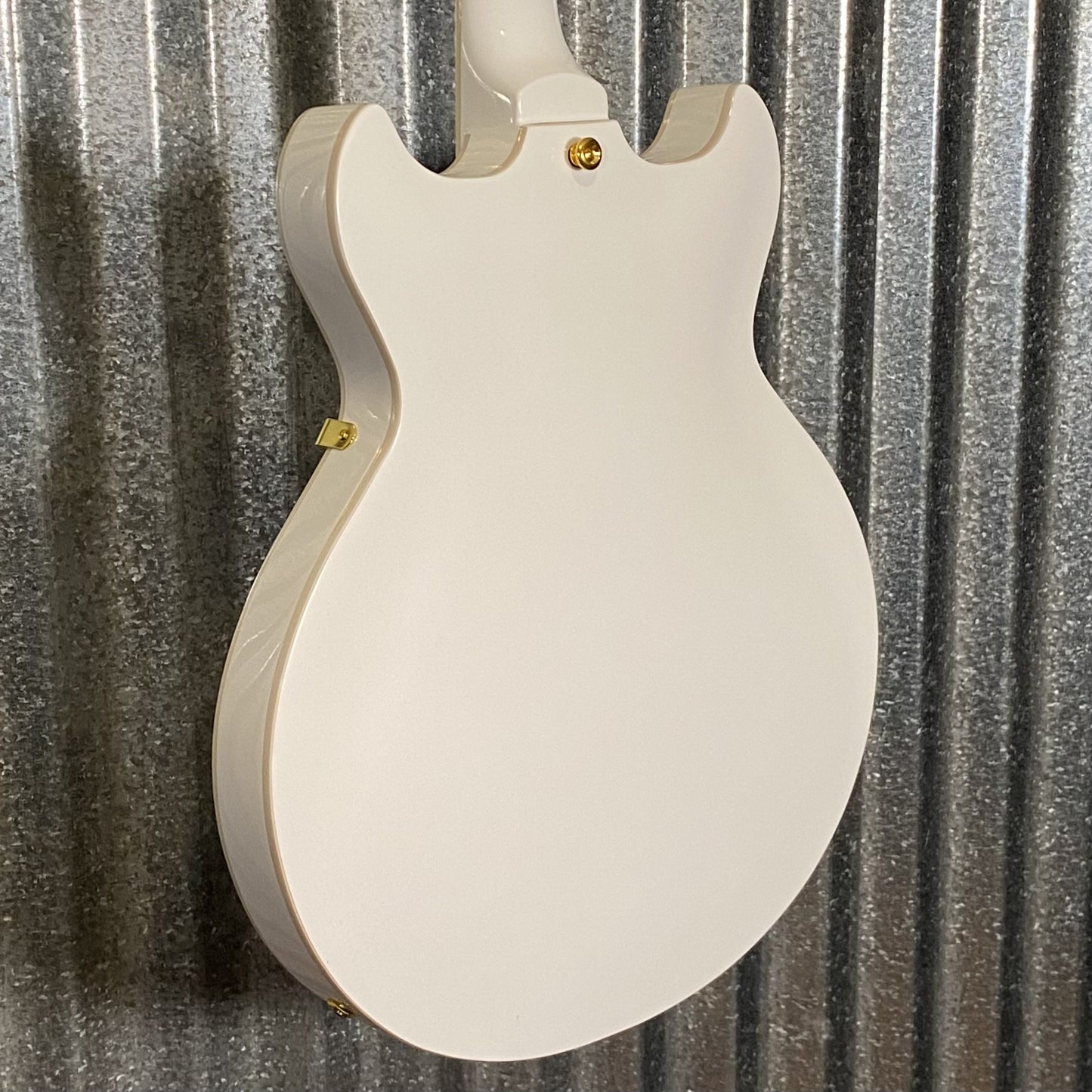 Westcreek Guitars 333 Semi Hollow Body Double Cutaway White #0010 Used