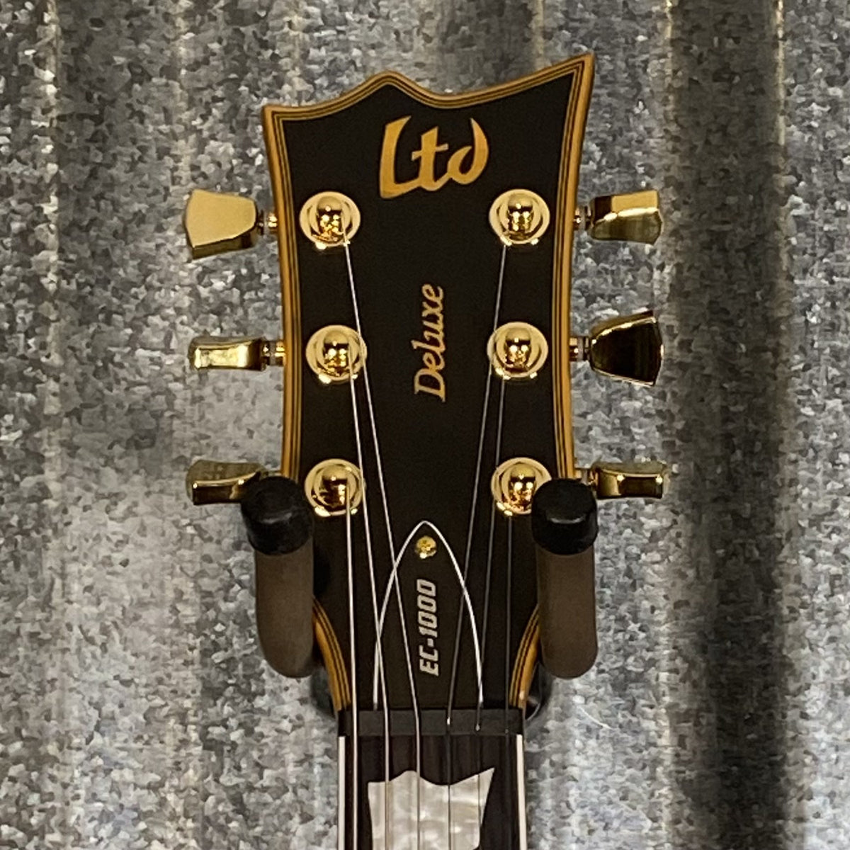 ESP LTD EC-1000 Vintage Black Guitar EC1000VBD #1479 Used