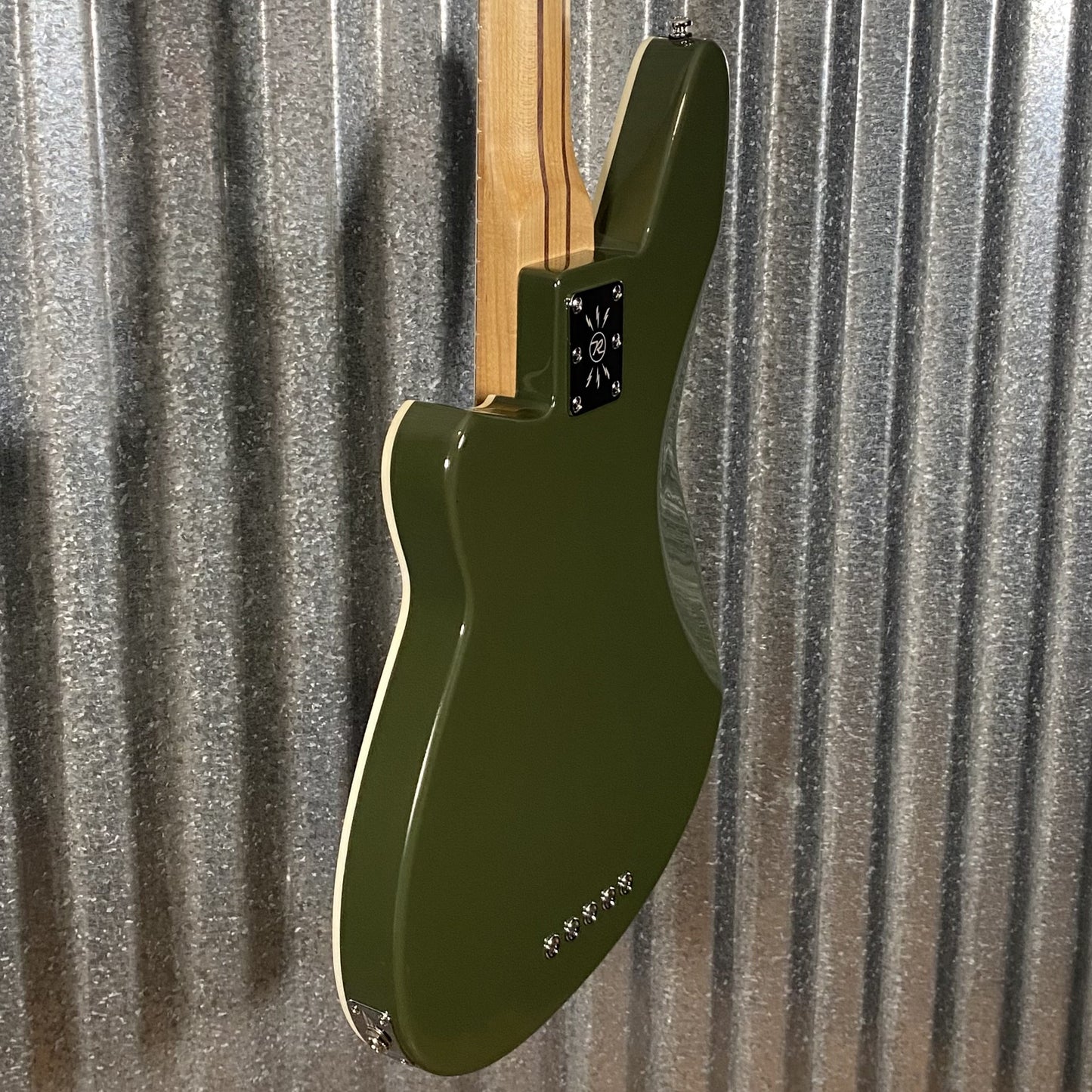 Reverend Triad 5 String Bass Army Green #70789