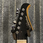 Silvertone SS11 S Style Black Electric Guitar & Bag #0000 Used