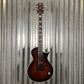 ESP LTD EC-1000 ET Evertune Quilt Top Dark Brown Sunburst Guitar & Case #1459 Used
