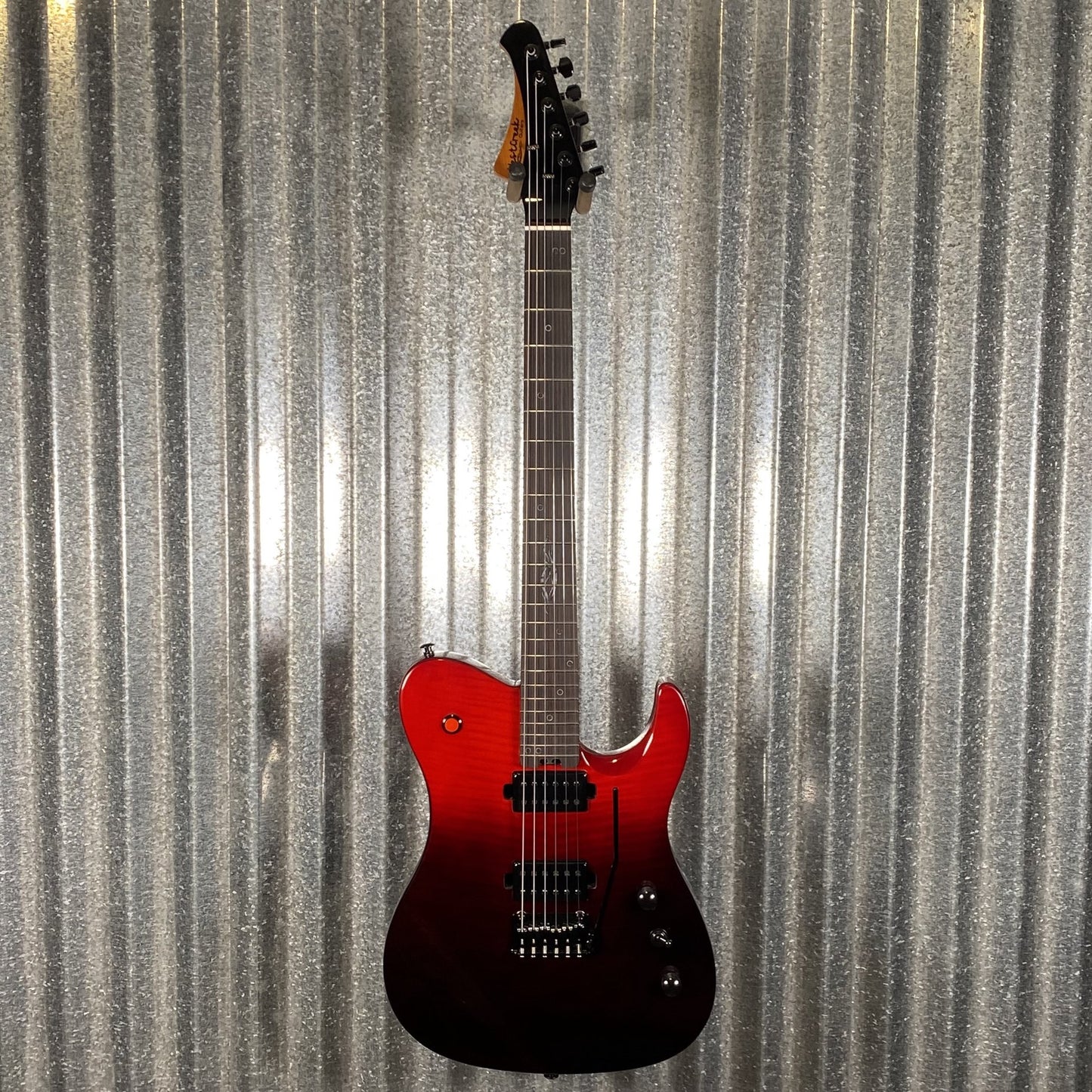 Westcreek Guitars Helyx T Style Dual Humbucker Sunset Ember Guitar #0191 Used