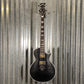 ESP LTD EC-1000 ET Evertune Bold Binding Black Guitar EC1000ETBBBLKS #0743 Used