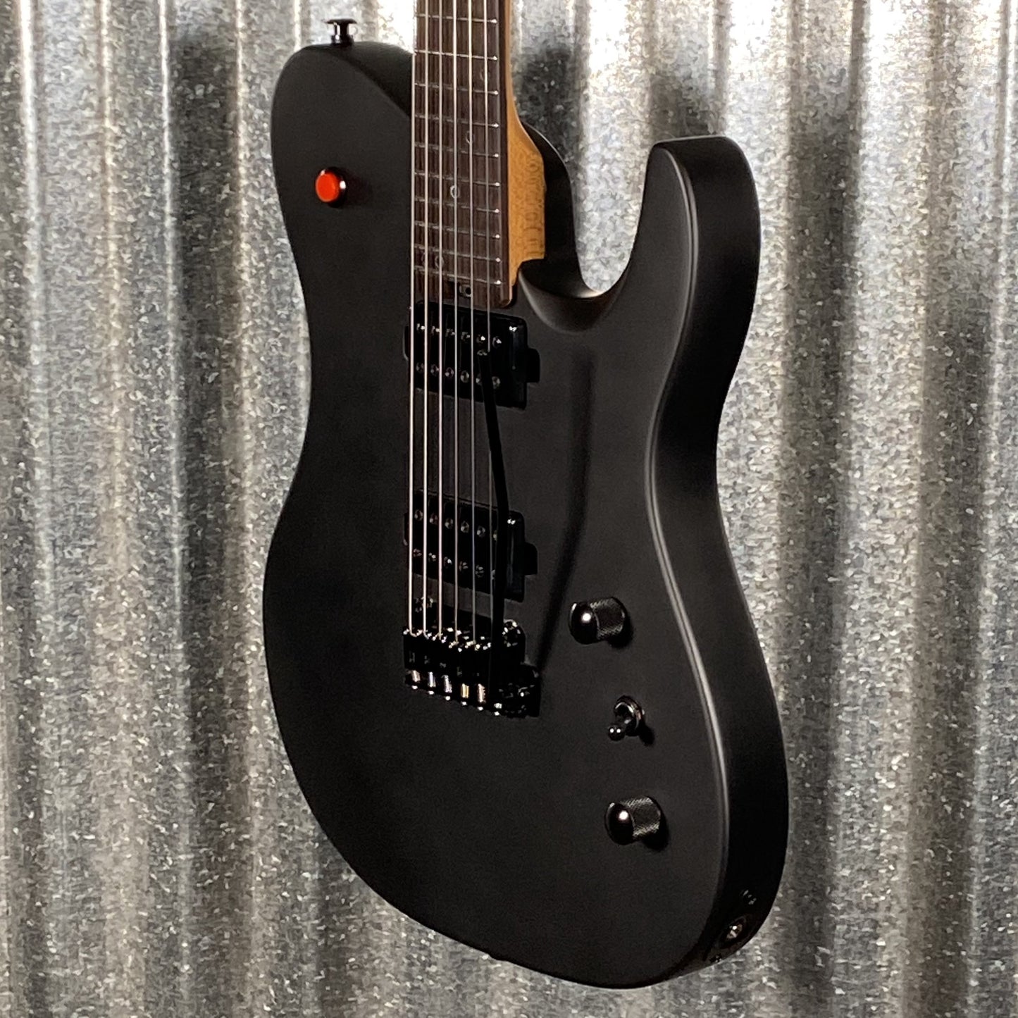Westcreek Guitars Helyx T Style Dual Humbucker Black Guitar #0142 Used