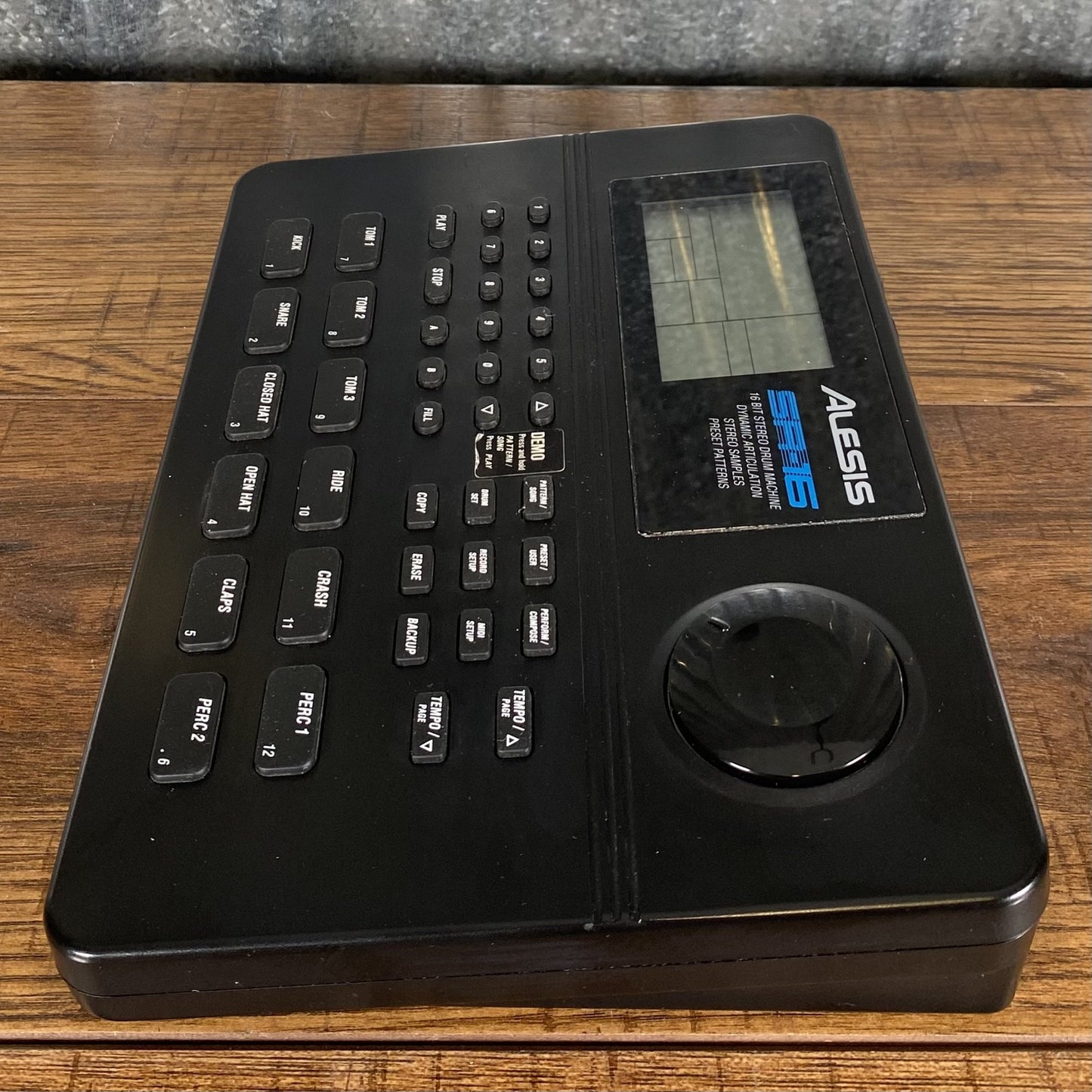 Alesis SR16 16 Bit Stereo Drum Machine Used