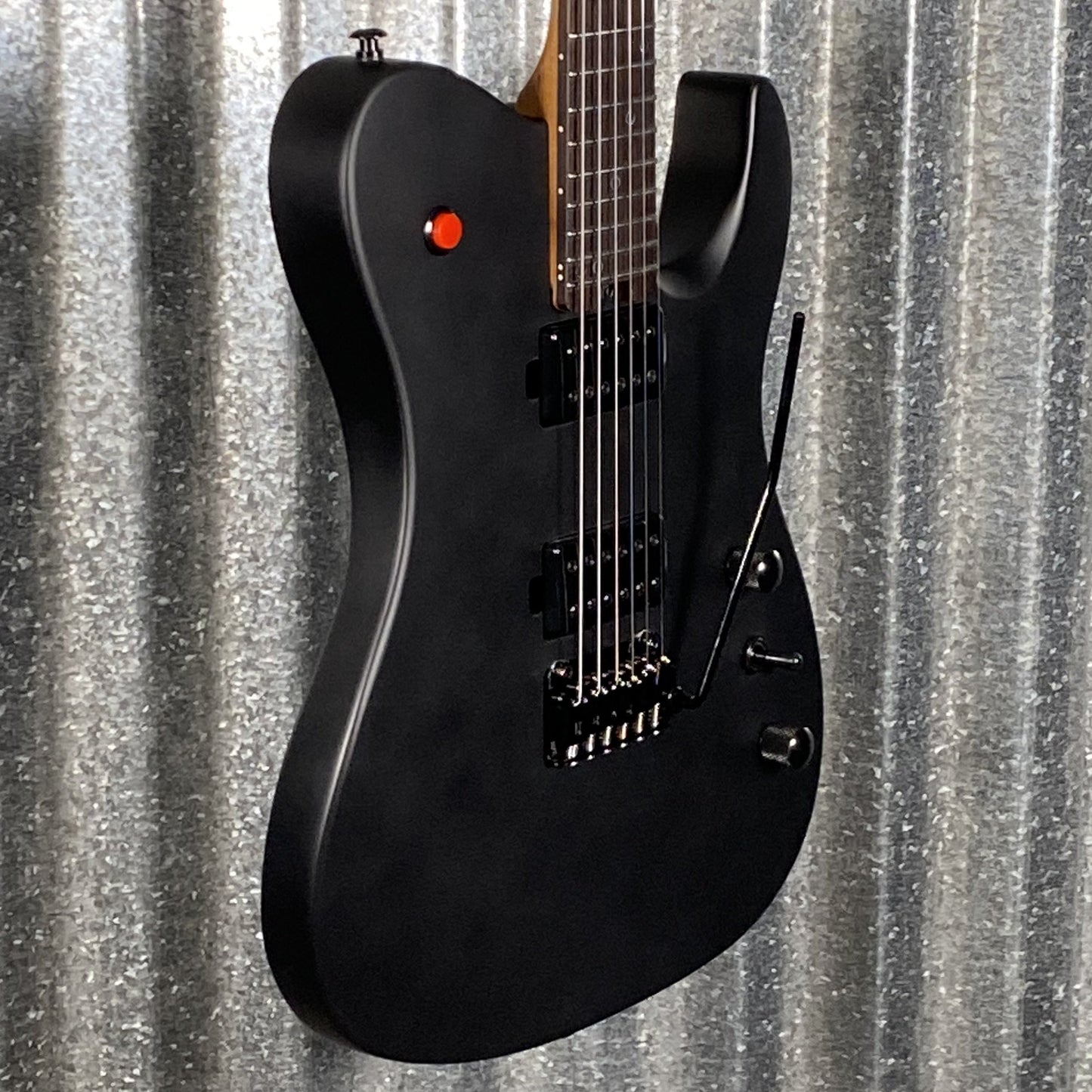 Westcreek Guitars Helyx T Style Dual Humbucker Black Guitar #0142 Used