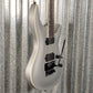 ESP LTD H3-1000 Floyd Rose Metallic Silver Guitar H31000FRMS #2192 Used