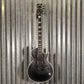 ESP LTD EC-1000 ET Evertune Bold Binding Black Guitar & Case #0054 Used