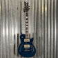 Reverend Roundhouse Air HH High Tide Blue Semi Hollow Guitar #71071