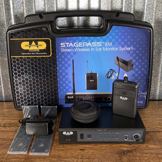Cad Audio Stage Select IEM Wireless In Ear Monitor System Used