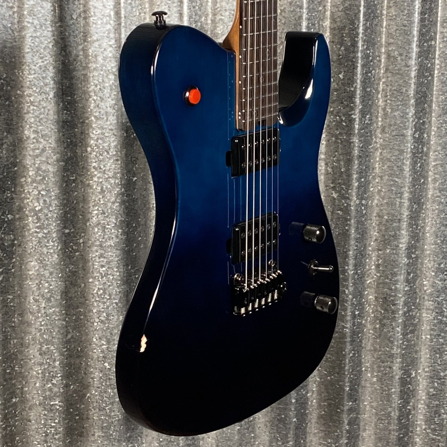 Westcreek Guitars Helyx T Style Dual Humbucker Ocean Vortex Guitar #0033
