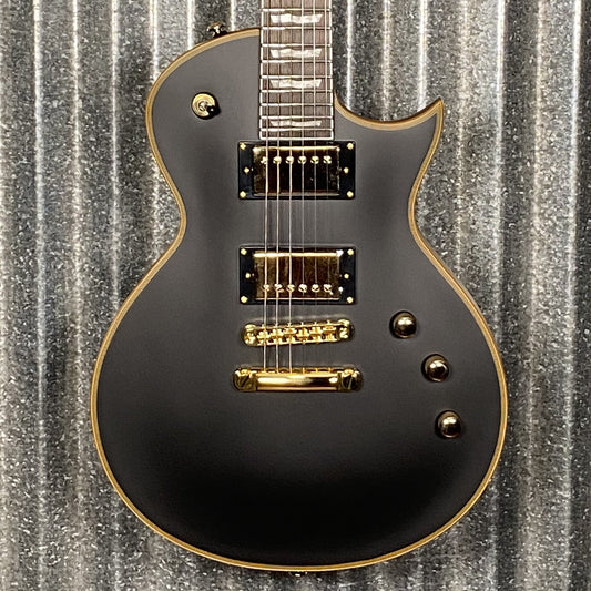 ESP LTD EC-1000 Vintage Black Guitar EC1000VBD #1078 Used