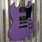 Westcreek Guitars Racer SG Offset Style Purple Matte Guitar #0053 Used