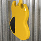 Westcreek Guitars Racer SG Offset Style Bumble-B Yellow #0024 Used