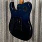 Westcreek Guitars Helyx T Style Dual Humbucker Ocean Vortex Blue Guitar #0050 Used