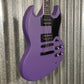 Westcreek Guitars Racer SG Offset Style Purple Matte Guitar #0086 Used