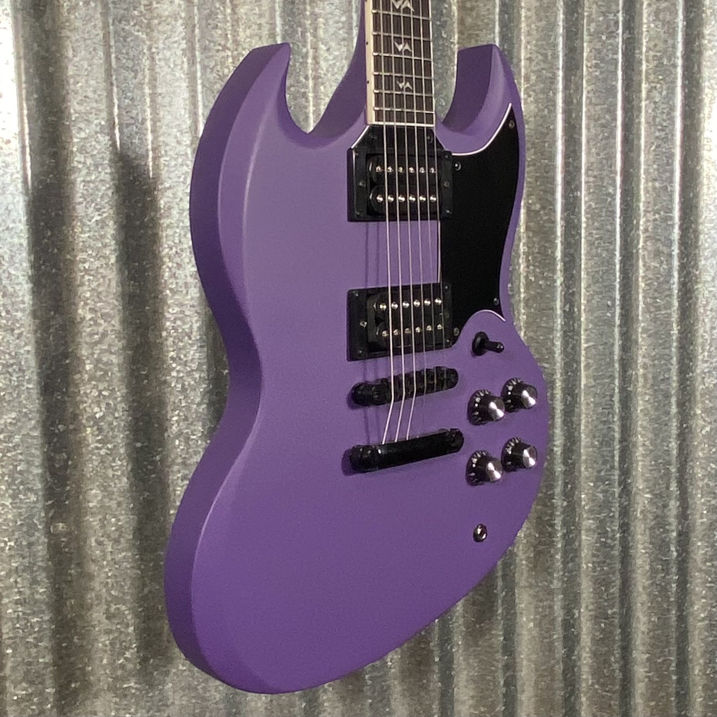 Westcreek Guitars Racer SG Offset Style Purple Matte Guitar #0086 Used
