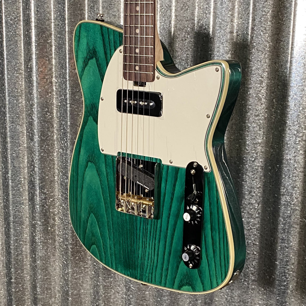 Cort Otera TK-1 Samurai Guitarist Trans Emerald Green Guitar #0047