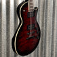 ESP LTD EC-256 Quilt Top See Thru Black Cherry Sunburst Guitar EC256QMSTBC #0629 Used