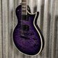ESP LTD EC-1000 See Thru Purple Sunburst Guitar EC1000QMSTPSB #0866 Used