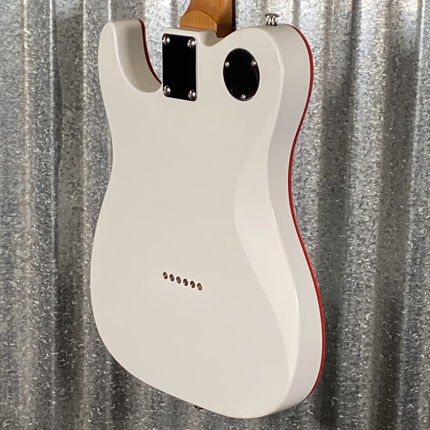 Westcreek Guitars TT-50KS T Style Dual Humbucker Guitar White #0097 Used