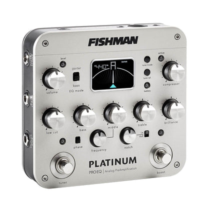 Fishman Platinum Pro EQ DI Acoustic Guitar Preamp Effect Pedal