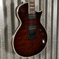 ESP LTD EC-1000 ET Evertune Dark Brown Sunburst Guitar & Case #0635 Used