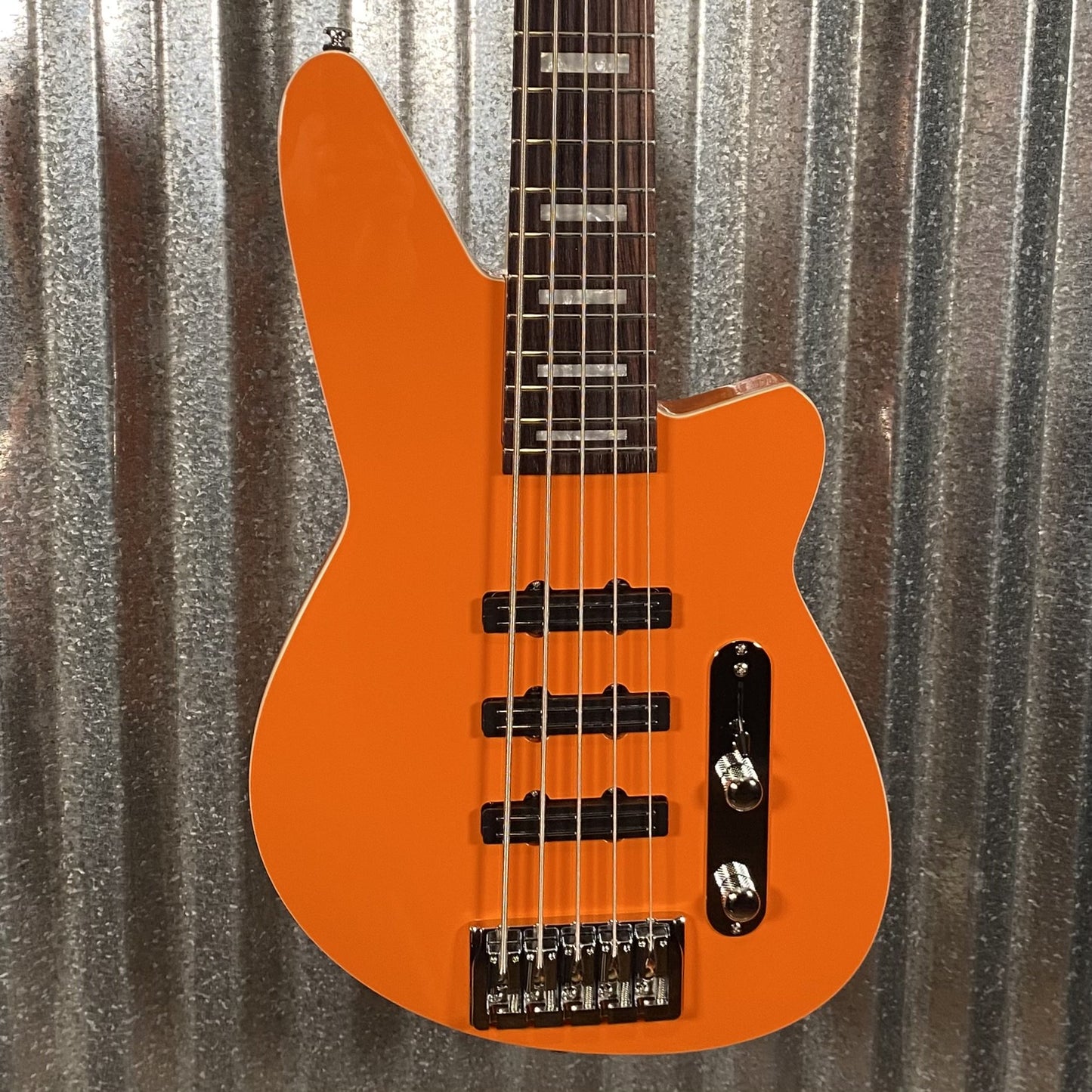 Reverend Triad 5 String Bass Baked Orange #70804
