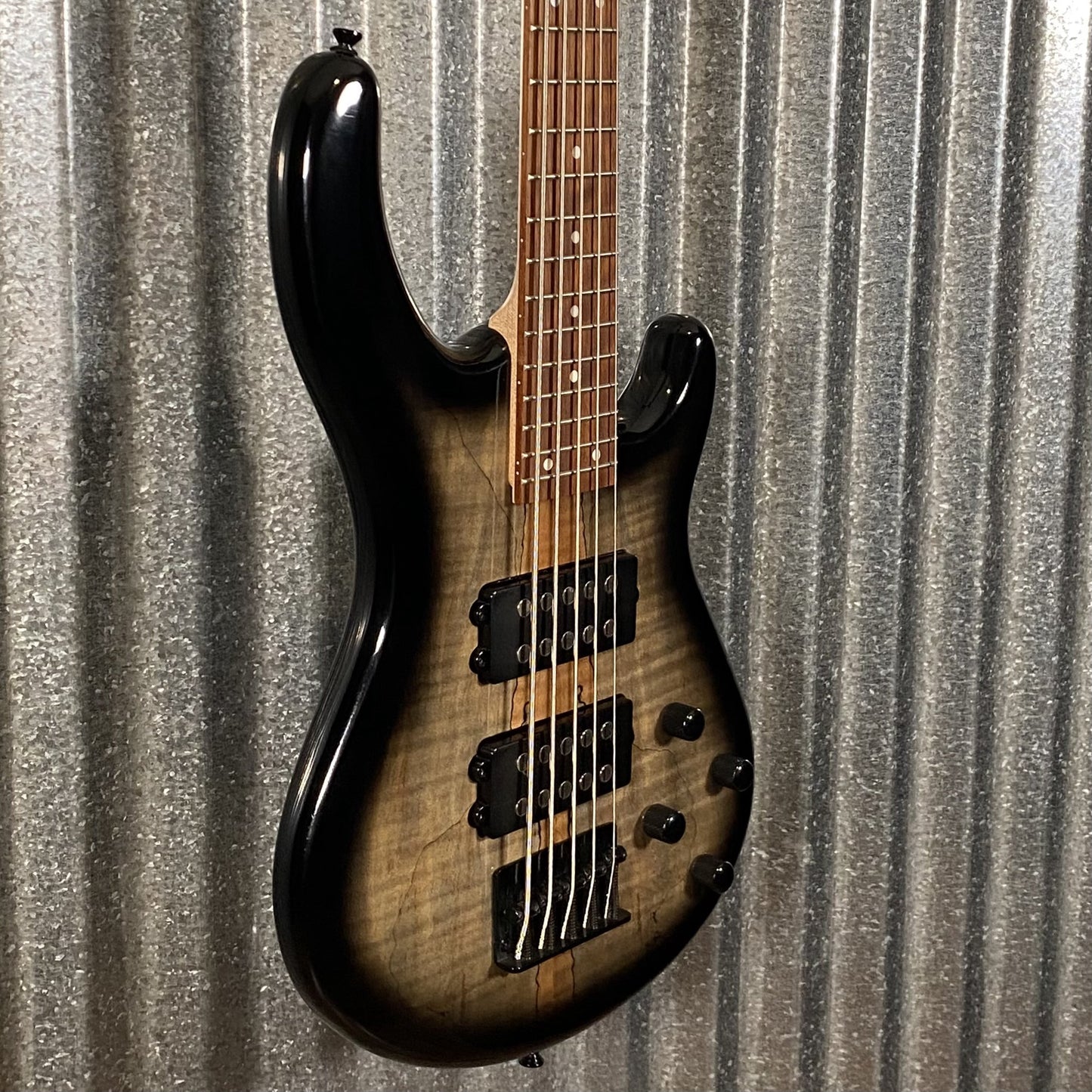 Dean Edge 2 5 String Bass Charcoal Burst & Case #0303 Used