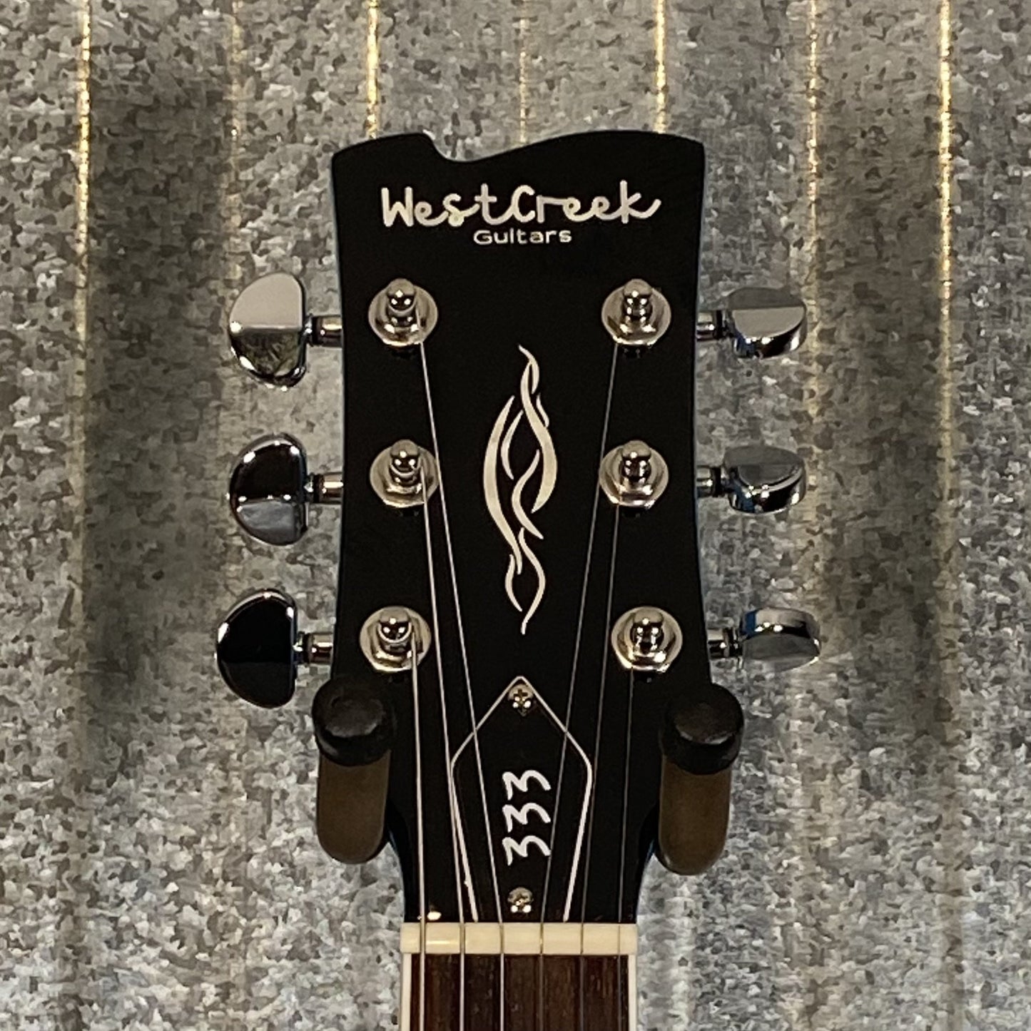 Westcreek Guitars 333 Semi Hollow Body Double Cutaway Blue #0018 Used