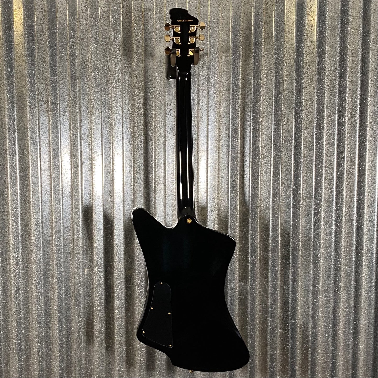 Westcreek Guitars Mirage T Bird Style Dual Humbucker Guitar Black #0004 Used
